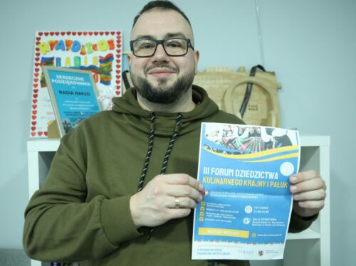 Zaproszenie na spotkanie pokoleń przy stole