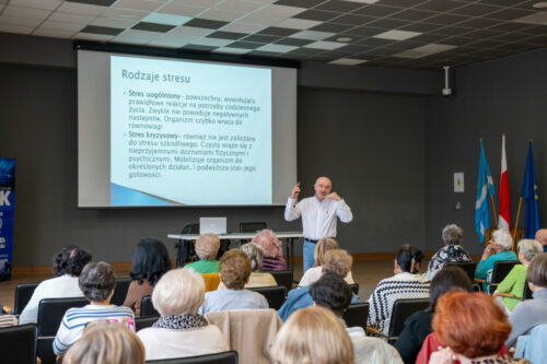 Jak oswoić stres? Wykład dla słuchaczy UTW