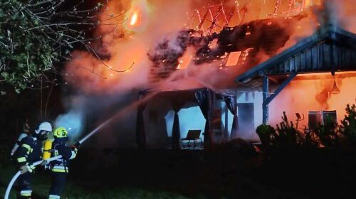  Spłonął dom mieszkalny w Kowalewku Folwark