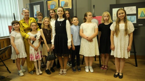 Wystawa prac młodych talentów