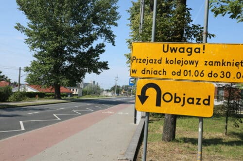 Przejazd kolejowy będzie otwarty dopiero 1 lipca