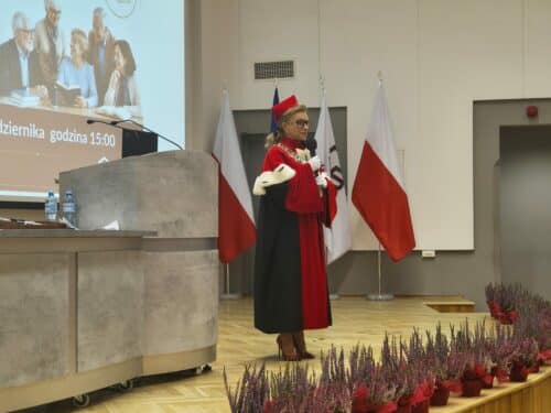 Nakielska delegacja podczas inauguracji Politechniki Bydgoskiej Trzeciego Wieku
